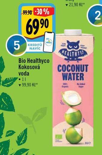 Albert Bio healthyco kokosová voda nabídka