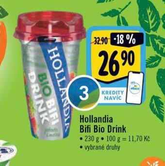 Albert Hollandia bifi bio drink nabídka