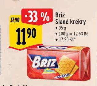 Albert Briz slané krekry nabídka