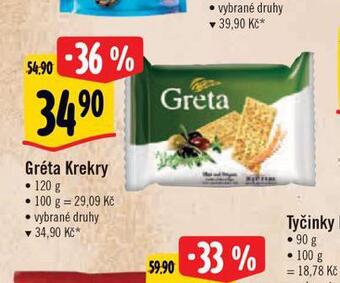 Albert Gréta krekry nabídka