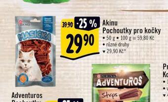 Albert Akinu pochoutky pro kočky nabídka