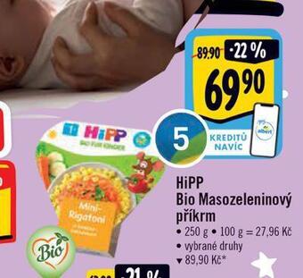 Albert Hipp bio masozeleninový příkrm nabídka