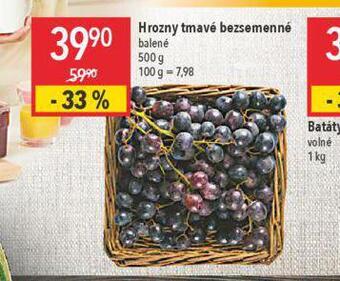 Globus Hrozny tmavé bezsemenné nabídka