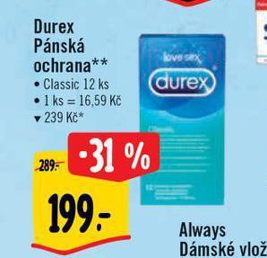 Albert Durex pánská ochana nabídka