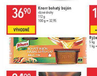 Globus Knorr bohatý bujón nabídka