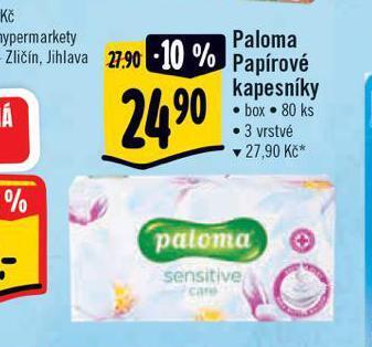 Albert Paloma papírové kapesníky nabídka