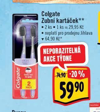 Albert Colgate zubní kartáček nabídka