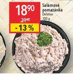 Globus Salámová pomazánka nabídka