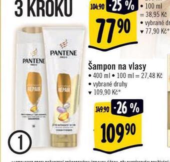 Albert Pantene šampon na vlasy nabídka