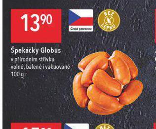 Globus Špekáčky nabídka