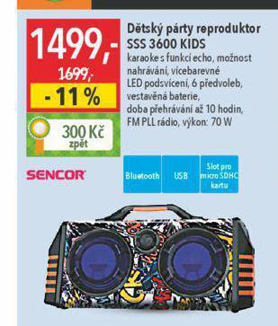 Globus Dětský párty reproduktor nabídka