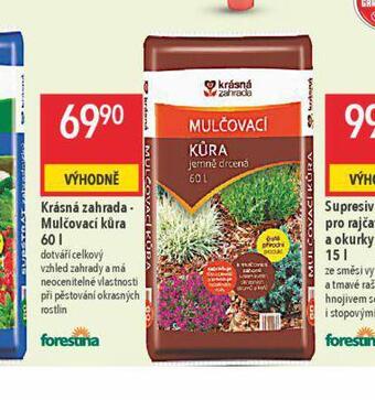 Globus Krásná zahrada - mulčovací kůra nabídka