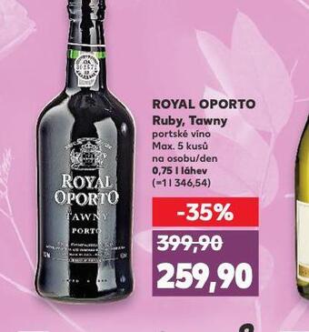 Kaufland Royal oporto ruby, tawny nabídka
