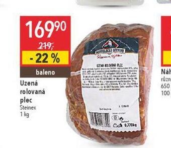 Globus Uzená rolovaná plec nabídka