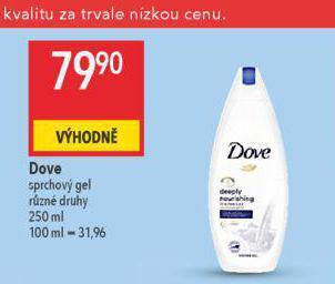 Globus Dove sprchový gel nabídka