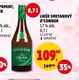 Penny Market Likér smetanový o´connor nabídka