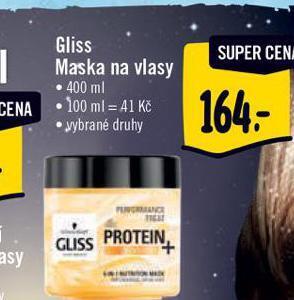 Albert Gliss maska na vlasy nabídka