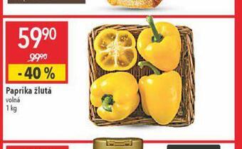 Globus Paprika žlutá nabídka