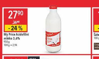 Globus Acidofilní mléko nabídka
