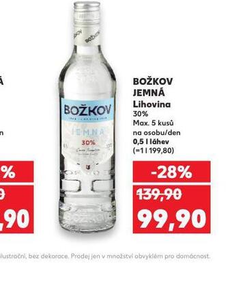 Kaufland Božkov jemná nabídka