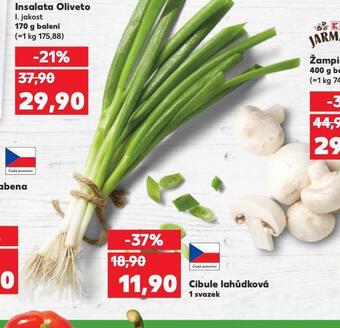Kaufland Cibule lahůdková nabídka