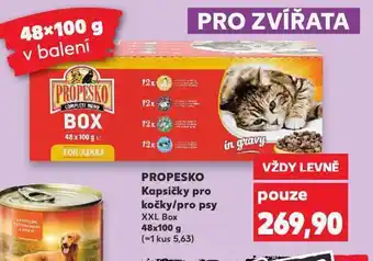 Kaufland Propresko kapsičky pro kočky nabídka