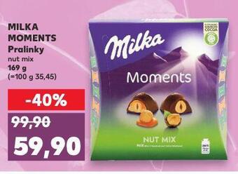 Kaufland Milka moments pralinky nabídka