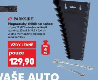 Kaufland Parkside magnetický držák na nářadí nabídka