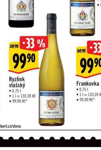 Albert Ryzlink vlašský nabídka