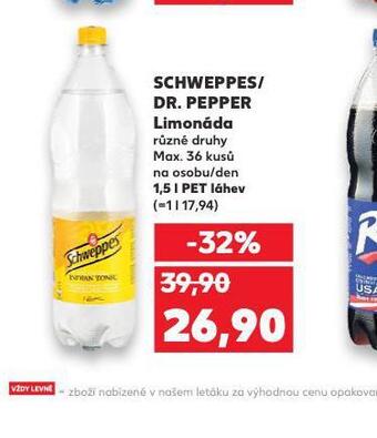 Schweppes / dr. pepper