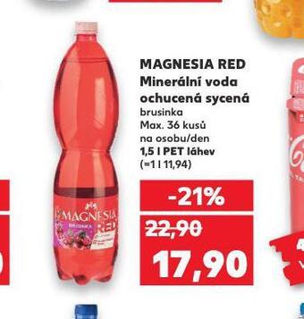 Magnesia red ochucená