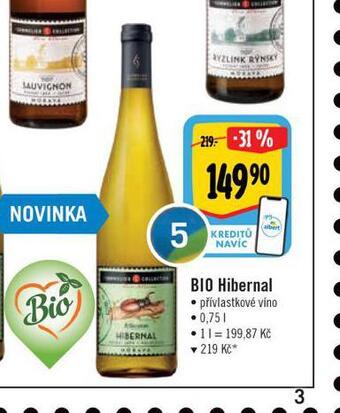 Albert Bio hibernal nabídka