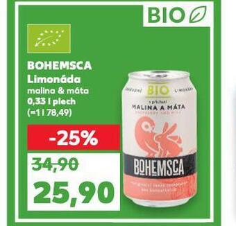 Kaufland Bohemsca limonáda nabídka