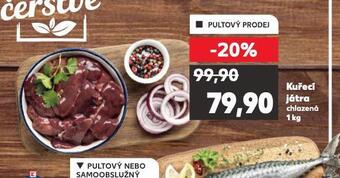 Kaufland Kuřecí játra nabídka