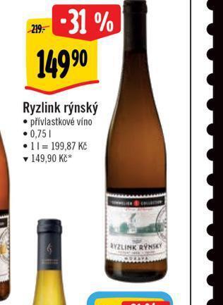 Albert Ryzlink rýnský nabídka