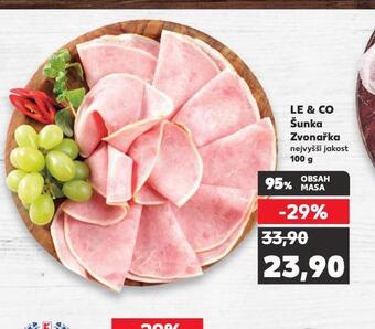 Kaufland Le & co šunka zvonařka nabídka