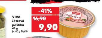 Kaufland Viva játrová paštika nabídka