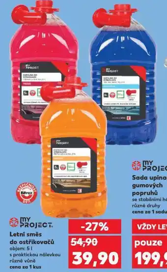 Kaufland Letní směs do ostřikovačů nabídka