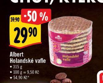 Albert Holandské vafle nabídka