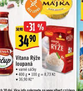 Albert Vitana rýže nabídka