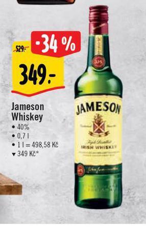 Albert Jameson whiskey nabídka