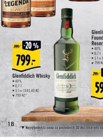 Albert Glenfiddich whisky nabídka