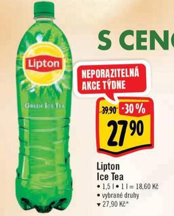 Albert Lipton ice tea nabídka