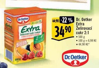 Albert Dr. oetker extra želírovací cukr nabídka