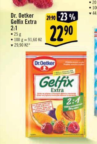 Albert Dr. oetker gelfix nabídka