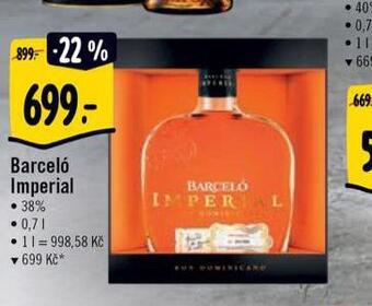 Albert Barceló imperial nabídka