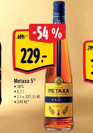 Albert Metaxa 5* nabídka