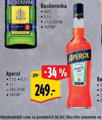 Albert Aperol nabídka