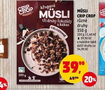 Penny Market Müsli crip crop nabídka