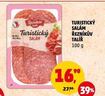 Penny Market Turistický salám nabídka